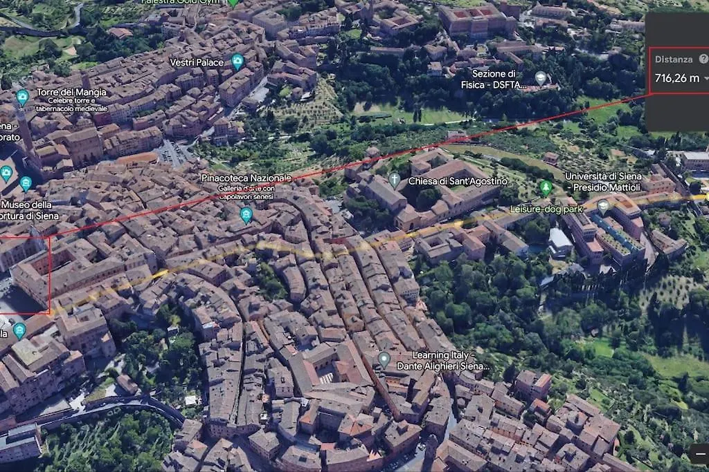 סיינה Appartamento Top Con Garage, No Ztl - Palazzo Tufi